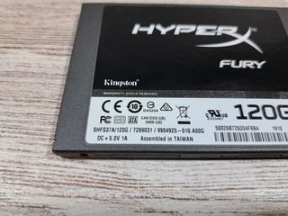 SSD Kingston HyperX Fury 120GB