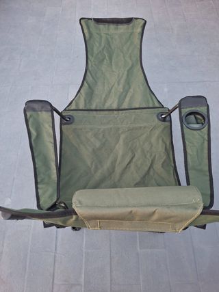 Silla Plegable Verde y Negra
