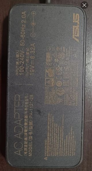 Cargador Asus 19V 6.32A 120W