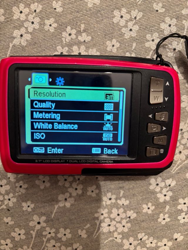 Cámara fotos Digital Polaroid iF045. waterproof.