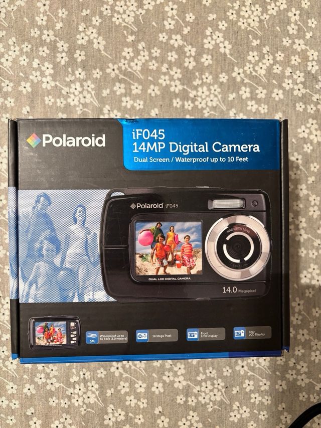 Cámara fotos Digital Polaroid iF045. waterproof.