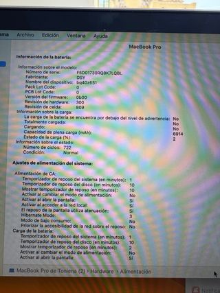 MacBook Pro 16 2019 Intel Core i7 16GB RAM