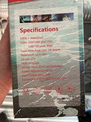 Cámara de acción deportiva Sport Cam