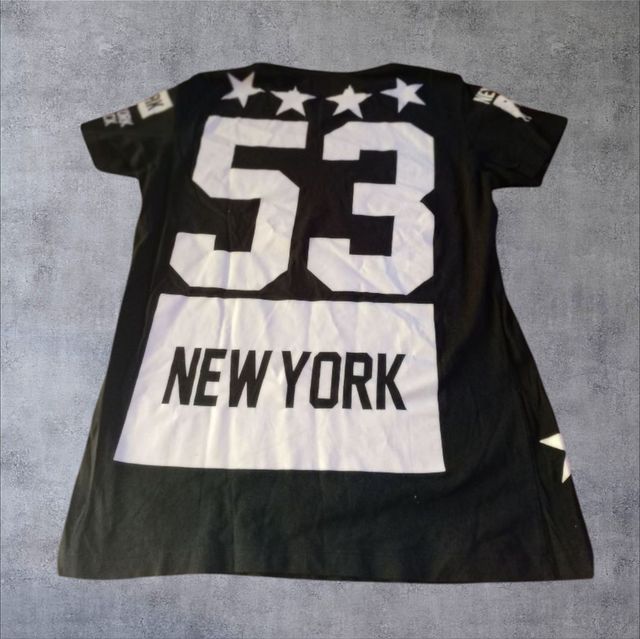 T-shirt uomo New York con stelle
