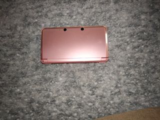 Nintendo 3DS Rosa + 4 Juegos + cargador original 