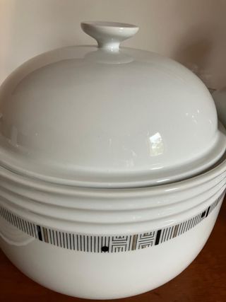 Set piatti Freiberger Porzellan vintage