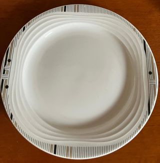 Set piatti Freiberger Porzellan vintage