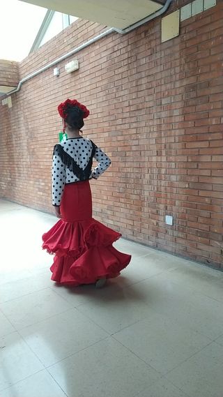 Conjunto Flamenca Niña