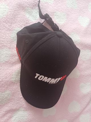 Tommy Hilfiger Gorras NUEVAS el Negra y Rayas