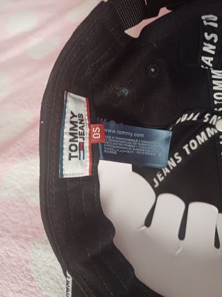 Tommy Hilfiger Gorras NUEVAS el Negra y Rayas
