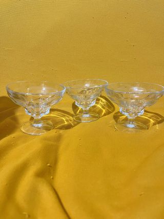 Set 3 calici in vetro