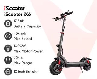 Patinete iScooter IX6 Nuevo