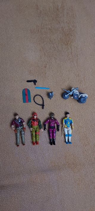 OFERTA. LOTE GIJOE VINTAGE HASBRO AÑOS 80,90