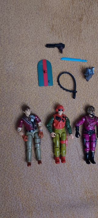 OFERTA. LOTE GIJOE VINTAGE HASBRO AÑOS 80,90