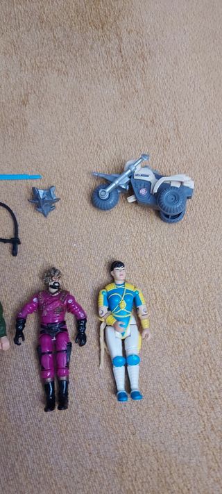 OFERTA. LOTE GIJOE VINTAGE HASBRO AÑOS 80,90