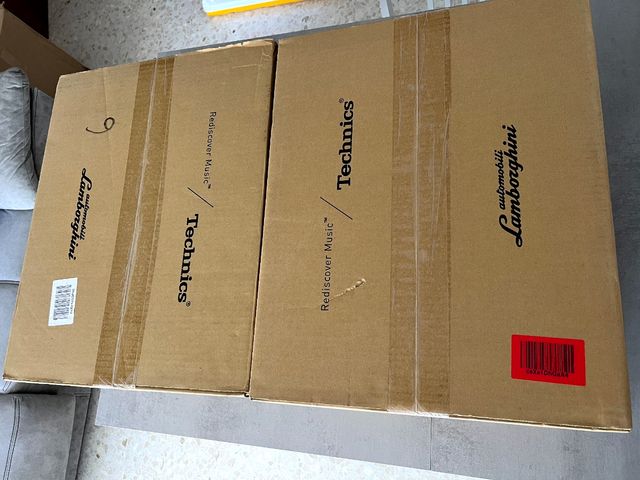 Technics SL-1200M7B Lamborghini Amarillo/Verde