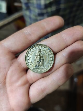 Medalla Romería Apostolado Catalán 1896