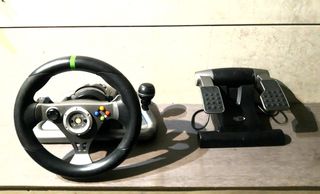 Volante y Pedales para Videojuegos