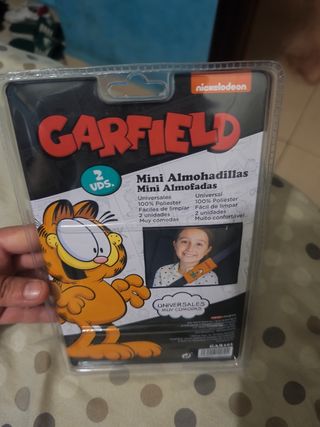 Almohadillas Cinturón Coche Garfield Nickelodeon
