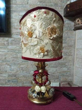 Lampada portagioie vintage Zonca ottone