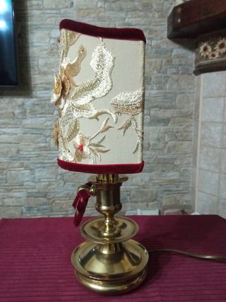 Lampada portagioie vintage Zonca ottone