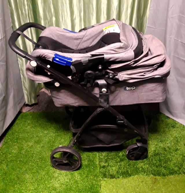 Carrito Be Cool con capazo y silla