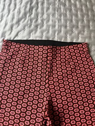 Pantalones de estampado geométrico