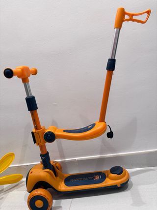 Patinete infantil naranja