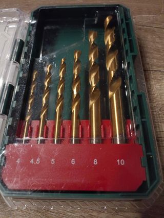 Set de brocas para metal