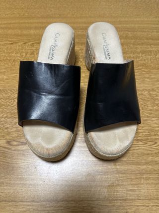 Lote 5 pares zapatos y sandalias mujer talle 39