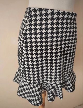 Mini falda pata de gallo talla s