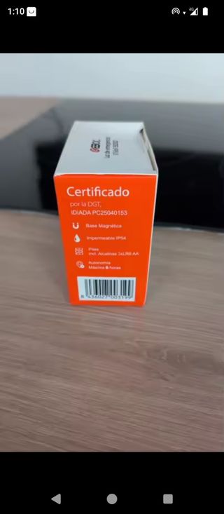 Ebox V16 Baliza Luz de Emergencia Geolocalizada