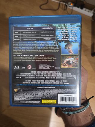 Blu-ray IMAX Deep Sea Película Extra