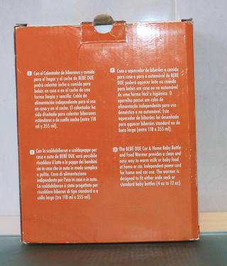 CALIENTA BIBERONES - BEBÉ  DUE