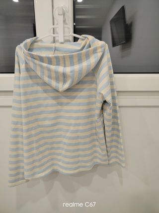 Chaqueta de chándal a rayas para mujer