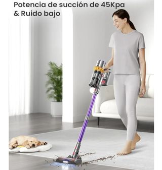 Aspirador Anyson Morado Sin Cable