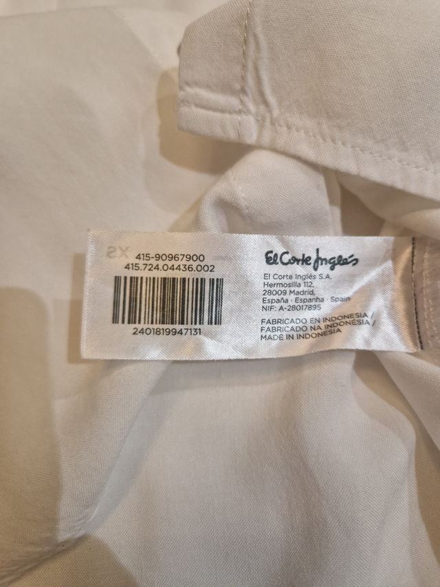 Camisa Blanca Easy Wear