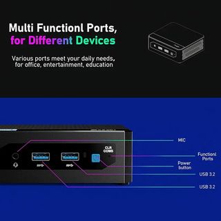 Mini PC Intel N100 NUEVO 16GB RAM 512GB SSD minipc