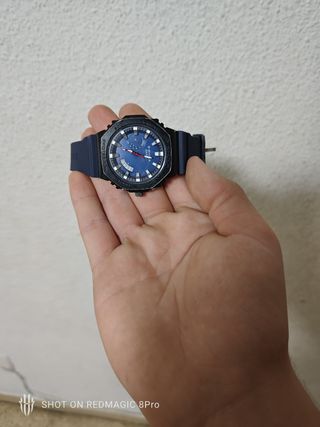 Reloj G-Shock Negro y Azul