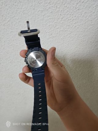 Reloj G-Shock Negro y Azul