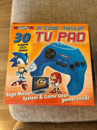 Consola Millennium Arcade Master TV Pad Azul