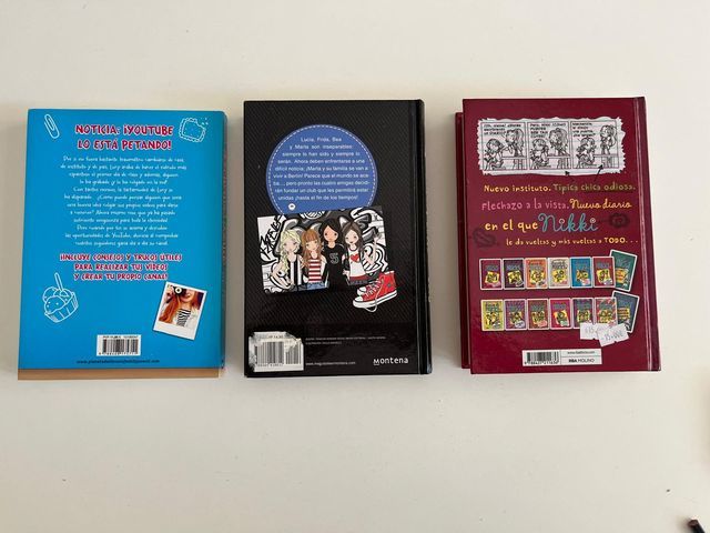 Lote de 3 libros de lectura juvenil