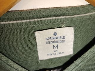 Camiseta Springfield Verde Talla M