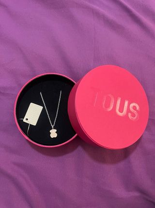 Collar Tous Oso Plata