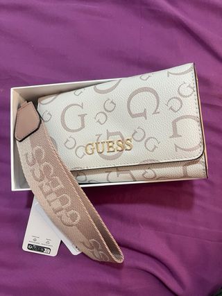 Monedero Guess Beige