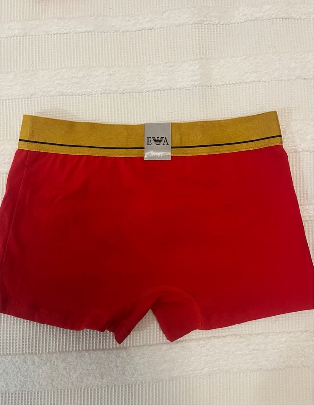 Calzoncillos Emporio Armani Negro y Rojo