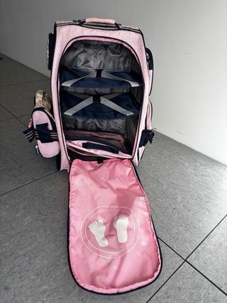 Maleta infantil Imaginarium rosa lunares