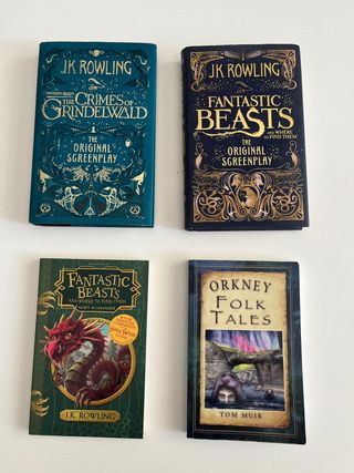 Lote de 4 libros de lectura juvenil (inglés)