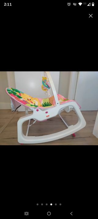 Hamaca bebé Fisher Price jungla