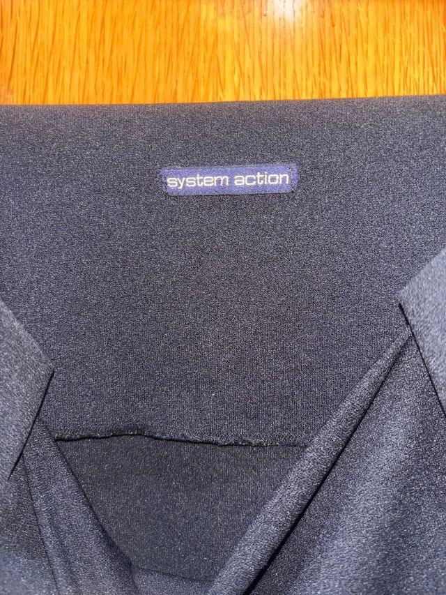 Top negro tirantes finos